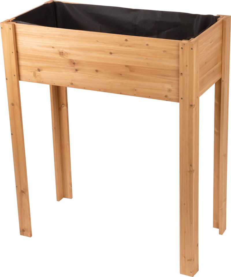 Magaságyás Strend Pro Garden 84x40x98 cm, fa, magasított, lábakkal