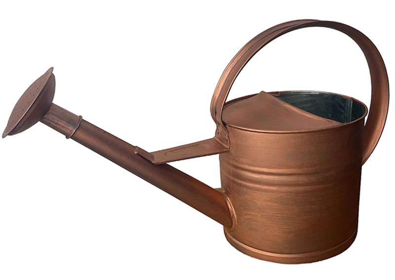 Locsolókanna rózsával ANGARDEN patina réz, öntözéshez