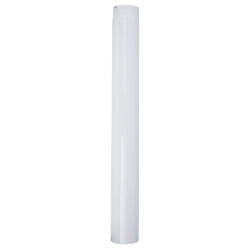 Füstcső 1000/120 mm, vékony falú, fehér