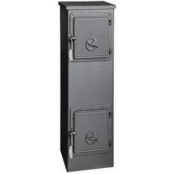 Kandalló kályha Thalia Ewa, 5,3 kW, 120 mm, fekete