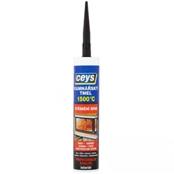 Ceys csempegipsz, fekete, 310 ml