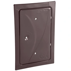 Anko C2.2B 160x280 mm kéményajtó,barna,kéményre szerelhető