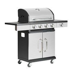 Forbes gázgrill, BBQ 4+1 égőfej