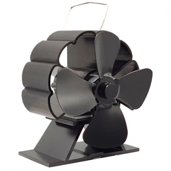  FLAMINGO négylapátos tűzhelyventilátor MINI, fekete