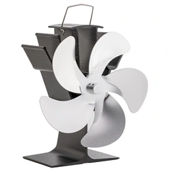  FLAMINGO ötlapátos tűzhelyventilátor, ezüst